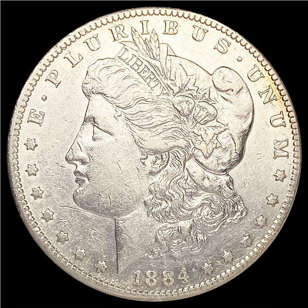 1884-S Morgan Silver Dollar NEARLY UNCIRCULATED