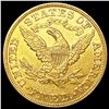 Image 2 : 1892 $5 Gold Half Eagle CLOSELY UNCIRCULATED