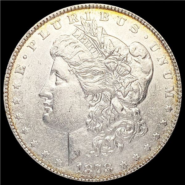 1878 7TF Morgan Silver Dollar CLOSELY UNCIRCULATED