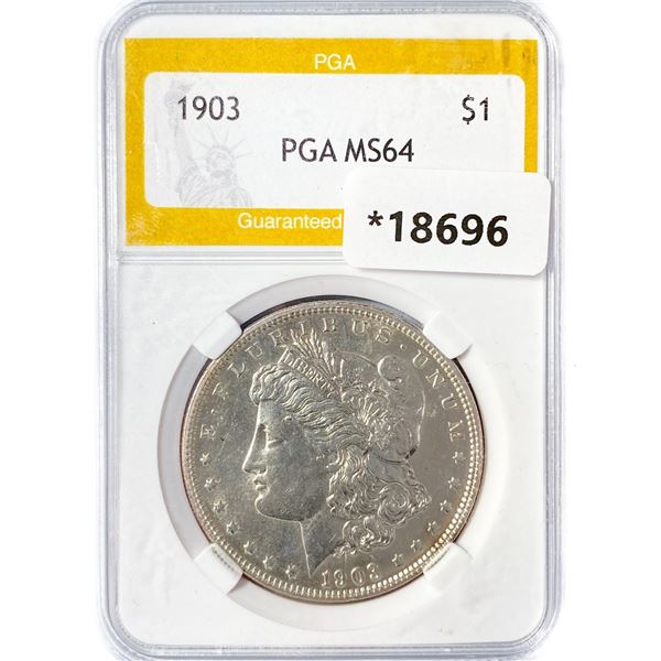 1903 Morgan Silver Dollar PGA MS64