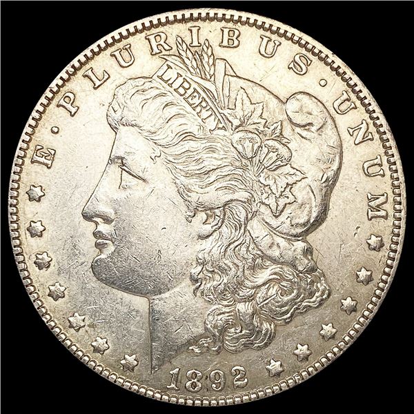 1892-O Morgan Silver Dollar NEARLY UNCIRCULATED