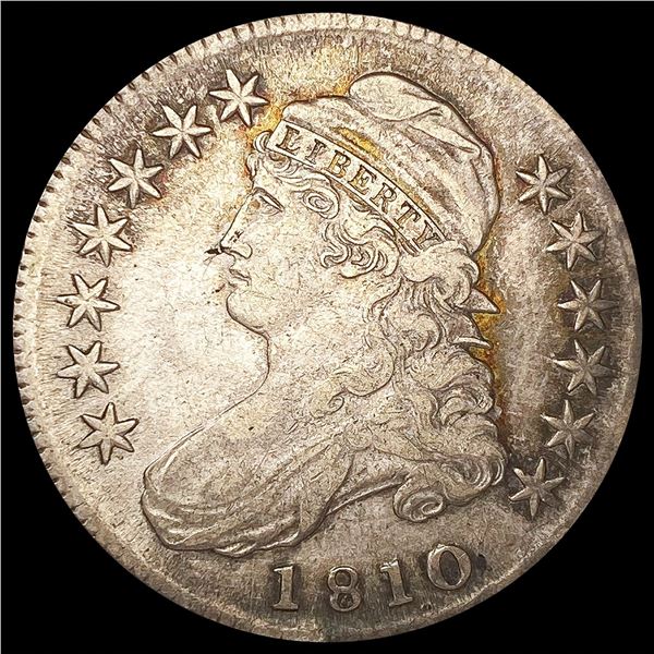 1810 Capped Bust Half Dollar LIGHTLY CIRCULATED