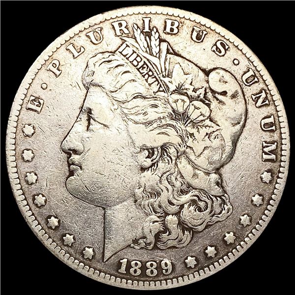 1889-CC Morgan Silver Dollar LIGHTLY CIRCULATED
