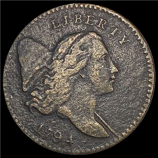 1794 Liberty Cap Half Cent NICELY CIRCULATED