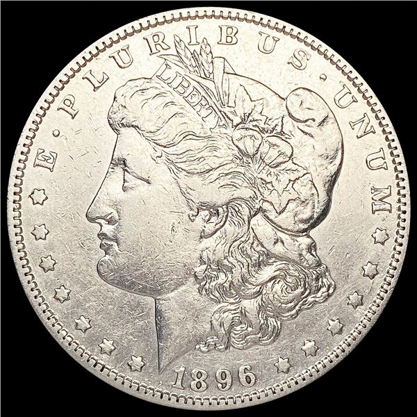1896-S Morgan Silver Dollar NEARLY UNCIRCULATED
