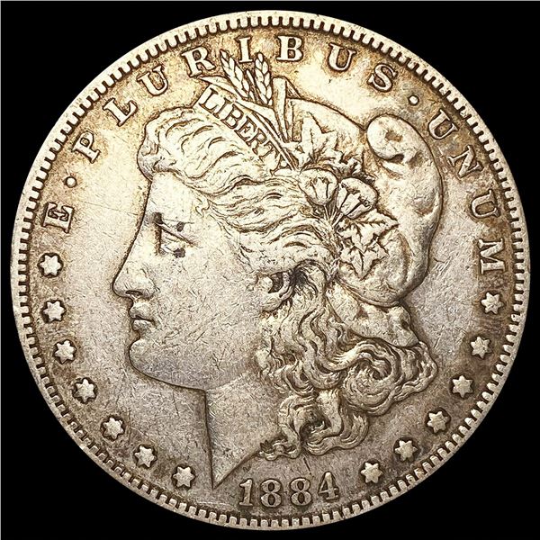 1884-S Morgan Silver Dollar LIGHTLY CIRCULATED