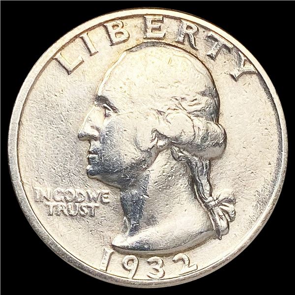 1932-D Washington Silver Quarter LIGHTLY CIRCULATE