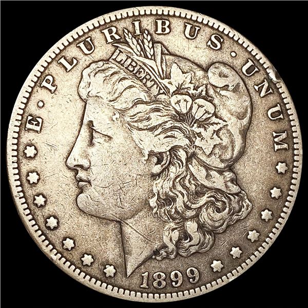1899-S Morgan Silver Dollar LIGHTLY CIRCULATED