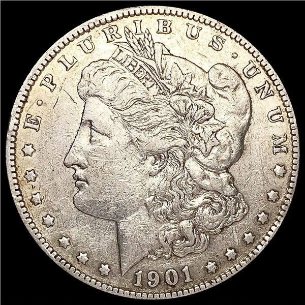 1901-S Morgan Silver Dollar CLOSELY UNCIRCULATED