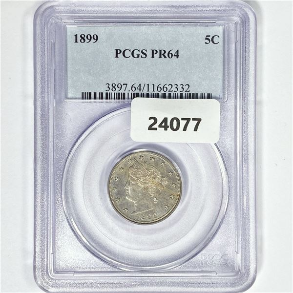 1899 Liberty Victory Nickel PCGS PR64