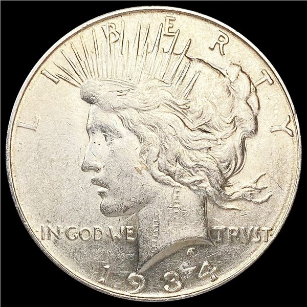 1934-D Silver Peace Dollar CLOSELY UNCIRCULATED