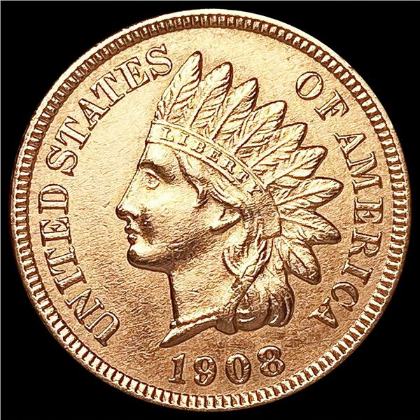 1908-S RD Indian Head Cent UNCIRCULATED