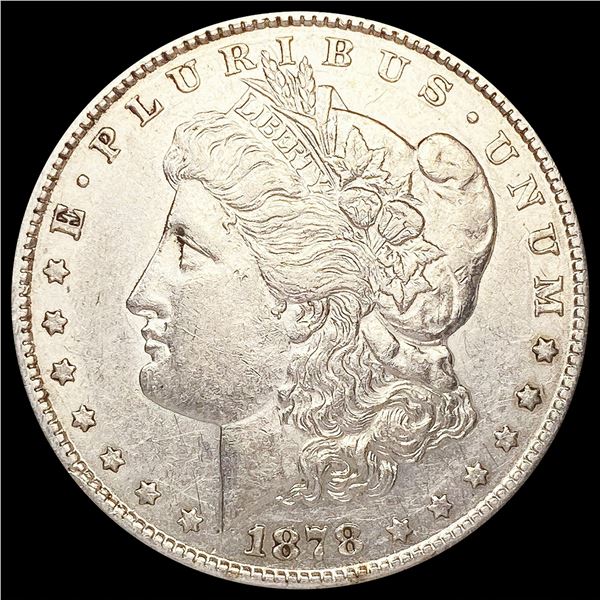 1878-CC Morgan Silver Dollar CLOSELY UNCIRCULATED