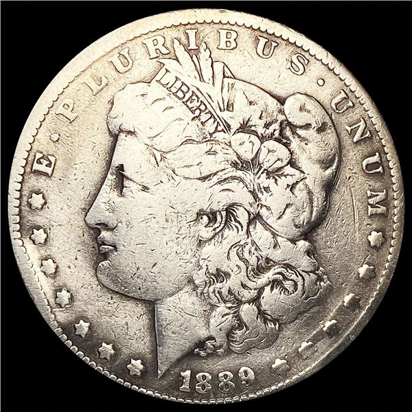 1889-CC Morgan Silver Dollar NICELY CIRCULATED