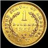 Image 2 : 1851 Rare Gold Dollar UNCIRCULATED