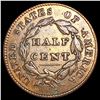 Image 2 : 1825 Classic Head Half Cent NEARLY UNCIRCULATED