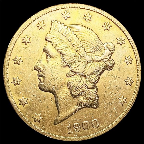 1900-S $20 Gold Double Eagle UNCIRCULATED