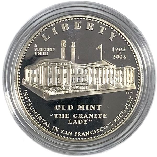 2006 San Francisco Commem Proof Silver Dollar