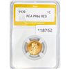 Image 1 : 1939 Wheat Cent PGA PR66 RED