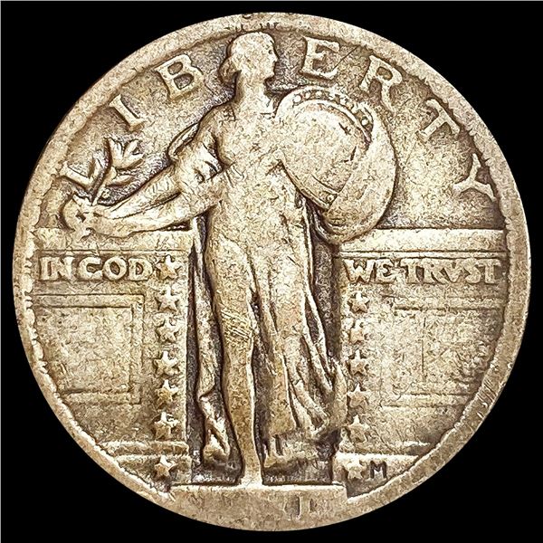 1921 Standing Liberty Quarter NICELY CIRCULATED