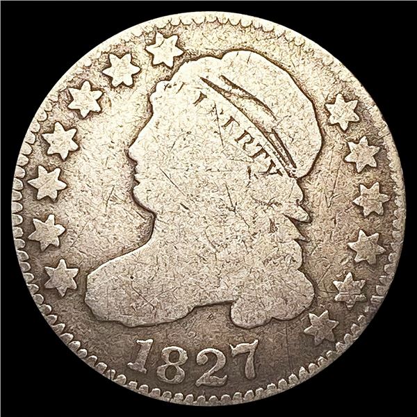 1827 Capped Bust Dime NICELY CIRCULATED
