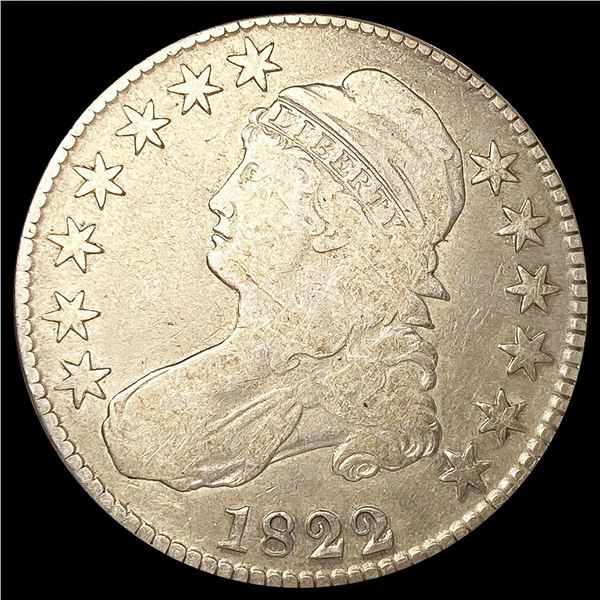 1822 Capped Bust Half Dollar NICELY CIRCULATED