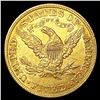 Image 2 : 1881 $5 Gold Half Eagle CLOSELY UNCIRCULATED