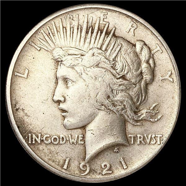1921 Silver Peace Dollar CLOSELY UNCIRCULATED