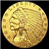 Image 1 : 1913 $2.50 Gold Quarter Eagle CLOSELY UNCIRCULATED