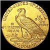 Image 2 : 1913 $2.50 Gold Quarter Eagle CLOSELY UNCIRCULATED
