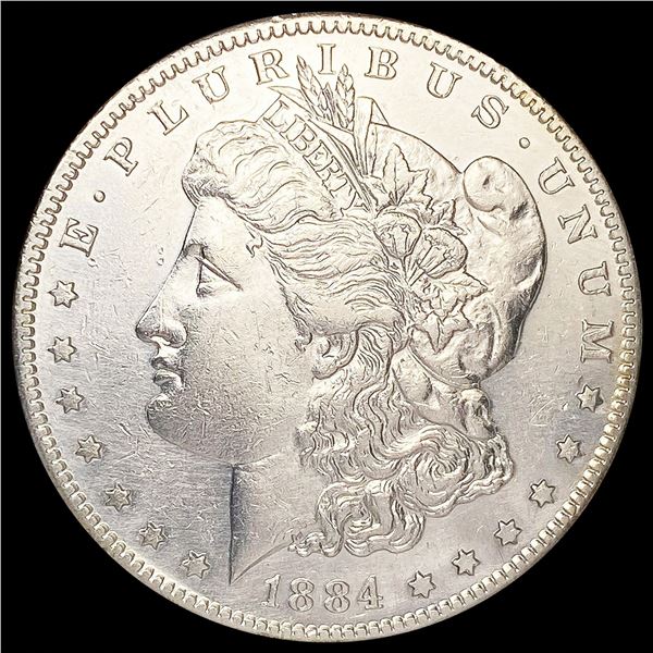 1884-S Morgan Silver Dollar CLOSELY UNCIRCULATED
