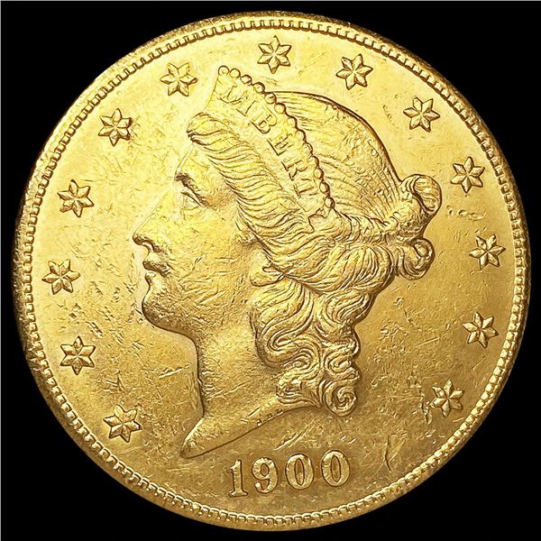 1900-S $20 Gold Double Eagle UNCIRCULATED