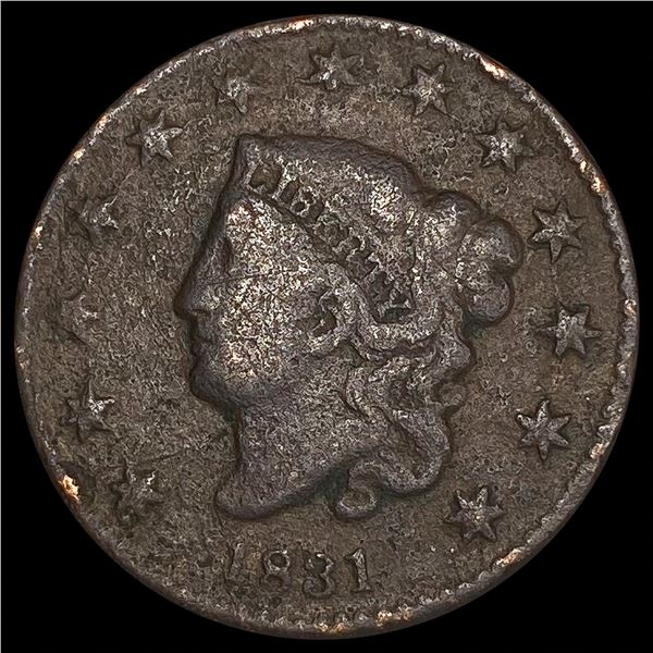 1831 Md Ltrs Large Cent NICELY CIRCULATED