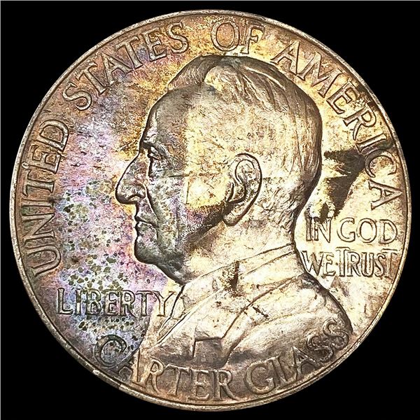1936 Lynchburg Half Dollar NEARLY UNCIRCULATED