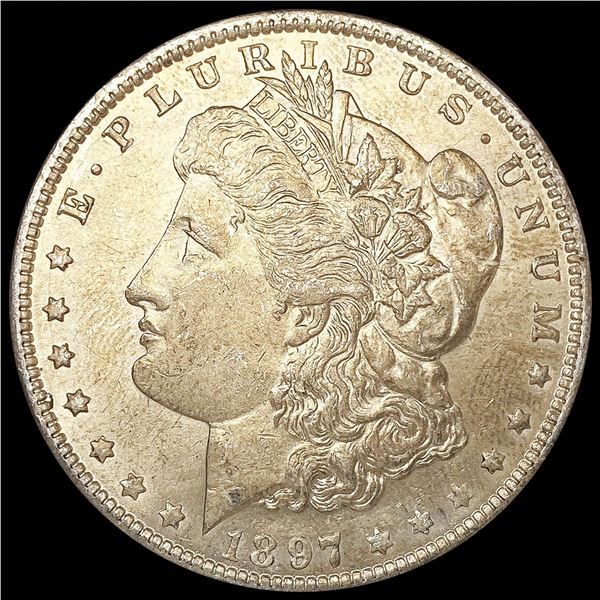 1897-O Morgan Silver Dollar CLOSELY UNCIRCULATED