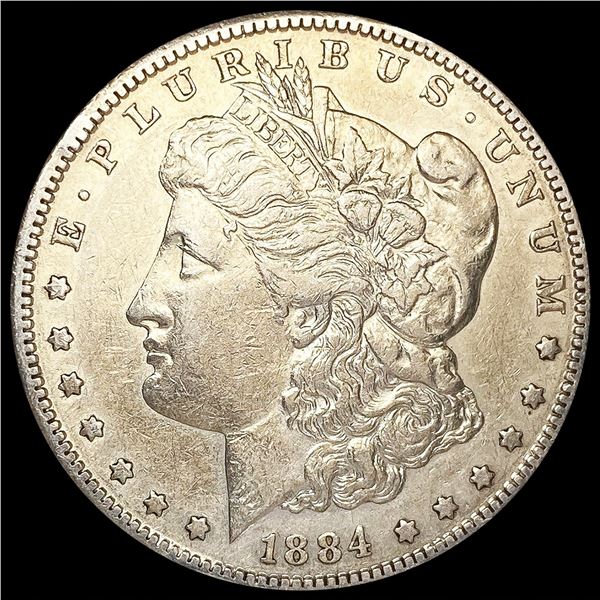 1884-S Morgan Silver Dollar CLOSELY UNCIRCULATED
