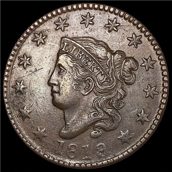 1819 Large Cent LIGHTLY CIRCULATED