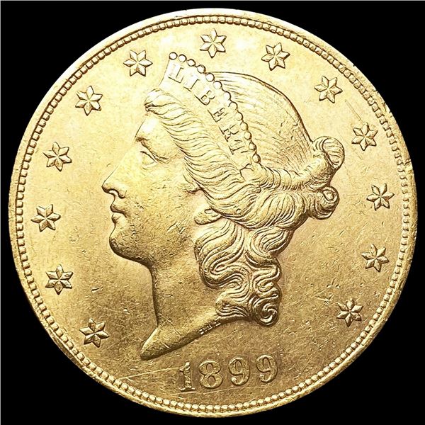 1899 $20 Gold Double Eagle UNCIRCULATED