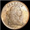 Image 1 : 1803 Draped Bust Half Cent NICELY CIRCULATED