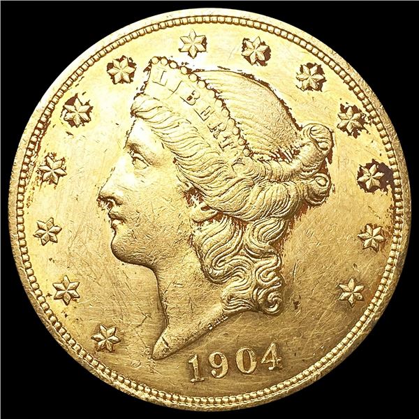1904 $20 Gold Double Eagle UNCIRCULATED