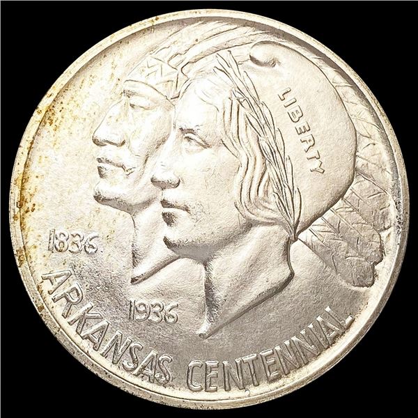 1935-S Arkansas Half Dollar UNCIRCULATED