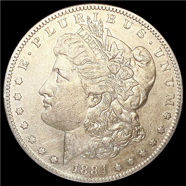 1884-S Morgan Silver Dollar CLOSELY UNCIRCULATED