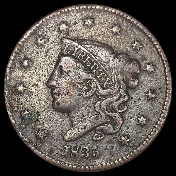 1835 Large Cent NICELY CIRCULATED