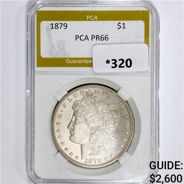 1879 Morgan Silver Dollar PGA PR66