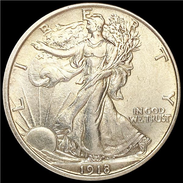 1918 Walking Liberty Half Dollar UNCIRCULATED
