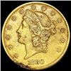 Image 1 : 1880 $20 Gold Double Eagle CLOSELY UNCIRCULATED