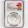 Image 1 : 2023 1oz G.B. S2Â£ NGC MS69 Q. Elizabeth II