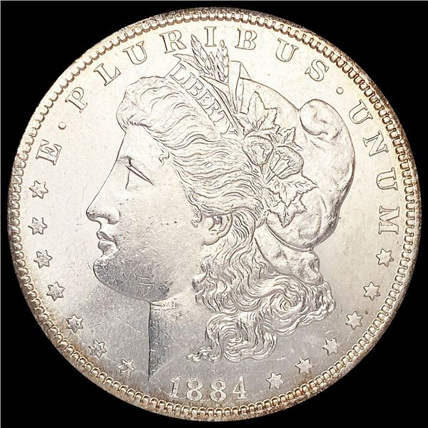 1884-CC Morgan Silver Dollar UNCIRCULATED