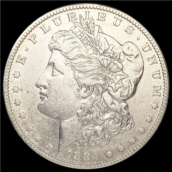 1884-S Morgan Silver Dollar CLOSELY UNCIRCULATED