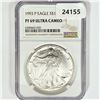 Image 1 : 1993-P American Silver Eagle NGC PF69 UC